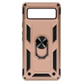 Miniatyrbild 1 av 4: Coque - AVIZAR - Google Pixel 6 - Stöttålig - Bi-material - Inbyggd videostöd Rose guld