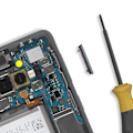 Miniatyrbild 4 av 4: Volymknapp för Samsung Galaxy S10 och S10 Plus - AVIZAR - Grön - Vikt: 9 g Grön