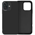 Miniatyrbild 1 av 5: Fodral till iPhone 16 Plus - AVIZAR - Fast Cover - Halvstyvt - Soft-touch - Anti-trace Svart