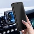 Pikkukuva 4 / 6: Suojakuori Samsung Galaxy A15 5G Metal Ring Stand Function Mustalle