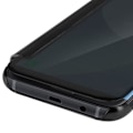 Pikkukuva 2 / 4: Etui - AVIZAR - Galaxy J3 2017 - Folio-kotelo - Läpinäkyvä - Peiliefekti - Musta Svart