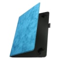 Miniatyrbild 1 av 5: Universal 10-tums tabletfodral läderimitation Marmor Design Videostöd Blå