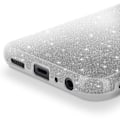 Miniatyrbild 3 av 5: Glittrande Stöttålig Skal för Samsung Galaxy A05S Silver Grå