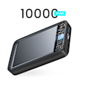 Miniatyrbild 4 av 5: Extern Batteri MagSafe 10000mAh – USB-C Port 20W och Fällbart Stöd Bwoo Svart Svart