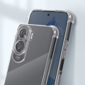 Miniatyrbild 4 av 6: Fodral till Honor 90 Lite - AVIZAR - Mjuk silikon - Transparenta stötsäkra hörn Transparent