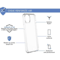Miniatyrbillede 2 af 3: Forstærket cover Apple iPhone 14 Max AIR Livstidsgaranti Transparent Force Cover