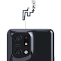 Miniatyrbillede 3 af 4: Nappe Flash til Oppo Find X5 Pro Reservedele Sort Svart