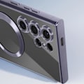 Miniatyrbillede 4 af 6: MagSafe Taske til Samsung S24 Ultra i lilla Chrome Contour Silikone Lila