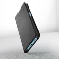 Miniatyrbillede 3 af 5: Realme C35 og Narzo 50A etui - BIGBEN - Stiv ryg - Videostøtte - Imiteret læder - Sort Svart