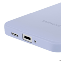 Miniatyrbillede 5 af 5: Coque til Samsung S25 Edge Silikone Fleksibel Soft Touch Original Samsung Lys Blå