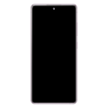Miniatyrbillede 1 af 4: Komplet blok Samsung Galaxy S20 FE 5G LCD-skærm Touch Glas Original Lavendel Lilla