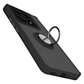 Miniatyrbillede 2 af 5: Coque til Xiaomi 14T Pro med metalring og videostativ i sort Svart