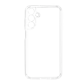 Pikkukuva 1 / 5: Spigen SGP puolijäykkä suojakuori Samsung Galaxy A15 5G:lle - Ilmatyynytekniikka - Läpinäkyvä Transparent