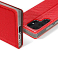 Pikkukuva 4 / 6: Suojakuori Samsung Galaxy S24 Ultra Card Holder Smart Collection Punaiselle Röd