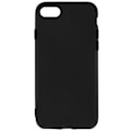 Miniatyrbillede 2 af 4: Bagcover AVIZAR til iPhone 7 og iPhone 8 - Mat sort - Blødt silikonegummi - Mat finish Svart