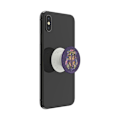 Miniatyrbild 5 av 6: Pop Grip för smartphones Standarddesign Hogwarts Blommig Glitter PopSockets Vit Lila