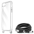 Miniatyrbillede 2 af 5: Coque - AVIZAR - Snor - Transparent - Stiv - Justerbar rem 90cm Vit