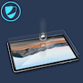 Miniatyrbillede 3 af 4: Microsoft Surface Book 3 15 Skærmfilm Faset Anti-Fingerprint Transparent White