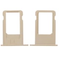 Miniatyrbillede 2 af 3: Nano SIM-kortholder skuffe - AVIZAR - iPhone 6 - Guld farve - Vigtig udskiftning gyllene