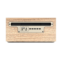 Pikkukuva 2 / 3: Langaton Bluetooth 5.0 8W Bronx -kaiutin älypuhelintelineellä, retrodesign, valkoinen/harmaa Vit grå