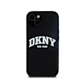 Pikkukuva 3 / 6: DKNY Liquid Silicone White Logo Print MagSafe - Kotelo iPhone 15 Plus / 14 Plus (musta)