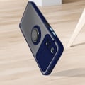 Miniatyrbild 4 av 5: Xiaomi Poco M4 Pro Bi-material fodral Metallring Videostöd Blå