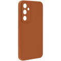 Miniatyrbillede 1 af 6: Etui til Samsung Galaxy A55 5G - AVIZAR - Soft Touch mat silikone - Brun - Forstærket kamerakantbeskyttelse kastanj
