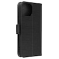 Miniatyrbillede 1 af 5: Cover til iPhone 15 Plus Flip Wallet Video Support Funktion Sort Svart