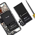 Miniatyrbillede 3 af 4: Intern batteri til Google Pixel 8 5050mAh model GS35E Sort Svart