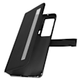 Miniatyrbillede 2 af 5: Flip Case til Honor Magic Vs - AVIZAR - Sort - Displayvindue - Videosupport Svart
