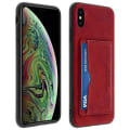 Miniatyrbillede 1 af 4: Coque iPhone XS Max - Apple - Stødabsorberende - Eco-læder - Stand-bænk - Kortholder Blå