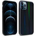 Miniatyrbillede 1 af 4: iPhone 12 Pro Max Case - Aurora - Holografisk Regnbue - Fast - Tynd og Let - Blødt Silikone Regnbåge