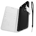 Miniatyrbild 2 av 5: Smartphonefodral - AVIZAR - Xiaomi 13 Lite - Vit - Korseffekt - Korthållare Vit