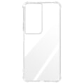 Miniatyrbild 1 av 6: Silikonfodral till Honor 90 Smart - JAYM - Förstärkta hörn - Anti-fall 2m - Tunn och transparent design Transparent