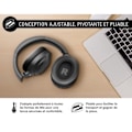 Miniatyrbillede 4 af 5: Caque Audio Bluetooth 5.3 ANC + ENC Play Immersion FORCE PLAY Sort Svart