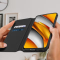 Miniatyrbillede 3 af 4: Hus - Xiaomi - Poco F3 / Mi 11i - Folio - Pung - Indbygget støtte - Sort Svart