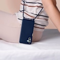 Miniatyrbillede 3 af 5: AVIZAR etui til Samsung Galaxy 04s og A13 5G - Halvstivt - Halsrem 80 cm - Blå Blå