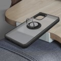 Miniatyrbillede 4 af 4: Xiaomi Redmi Note 10 / Note 10s etui Bi-materiale metalring sort støtte