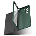 Miniatyrbillede 3 af 5: Flip cover til Samsung Galaxy Z Fold 5 - AVIZAR - Kortholder og stylus - Grøn - Stiv - Syntetisk Grön