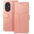 Pikkukuva 1 / 5: Flip Case for Honor 200 Pro - AVIZAR - Videotukilompakko - Vaaleanpunainen - Puolijäykkä - Synteettinen Rosa