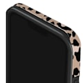 Miniatyrbillede 3 af 5: Coque til iPhone 14 Elegant Mønster Pure Instinct Burga Lys Brun kastanj
