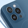 Miniatyrbillede 4 af 5: Protektionscover - AVIZAR - iPhone 15 Pro Max - Silikone Soft-touch - Kongeblå - Slidstærk beskyttelse kungsblå