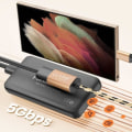 Miniatyrbillede 3 af 6: USB-C til USB OTG adapterkabel 15cm LinQ Gold