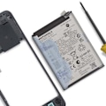 Miniatyrbillede 3 af 4: Internt batteri til Motorola Moto G55 5000mAh model QA50 Original Motorola Sort Svart