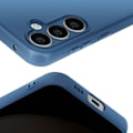 Miniatyrbillede 4 af 6: Taske til Samsung S23 FE Silikone Matt Finish Soft Touch Myway Blue Blå
