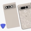 Miniatyrbild 4 av 4: Ersättningsglas bak till Google Pixel Fold White Vit