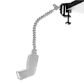 Miniatyrbillede 4 af 4: Support Adapter - AVIZAR - Universal Sort - Solid fiksering - Justerbar vinkel - Aluminium Svart