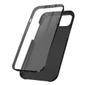 Miniatyrbillede 1 af 4: Beskyttelsescover - Sort - iPhone 13 Mini - 360° beskyttelse - Tynd og let design - Soft-touch Svart