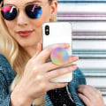 Pikkukuva 3 / 5: Älypuhelimen lisävaruste - POPSOCKETS - Pastelli Kimallus - Videotuki - Vedettävä - Universaali Pastell