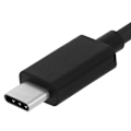 Pikkukuva 3 / 4: Alkuperäinen Sony USB-USB Type C -kaapeli musta - pituus 1m